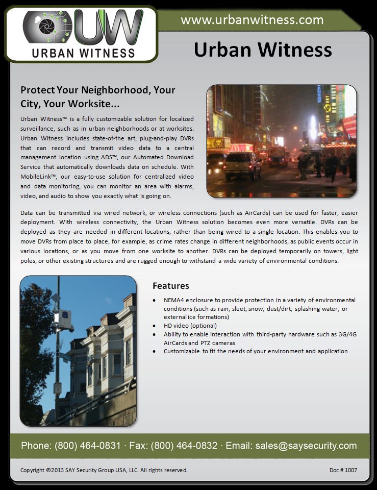 UrbanWitness